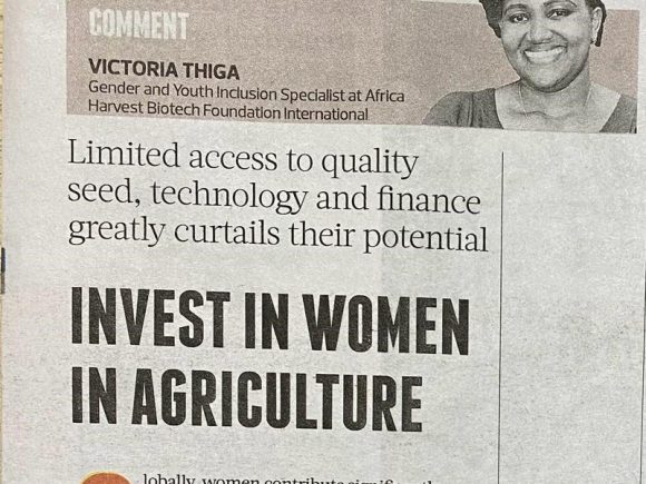 Invest in Women in Agriculture