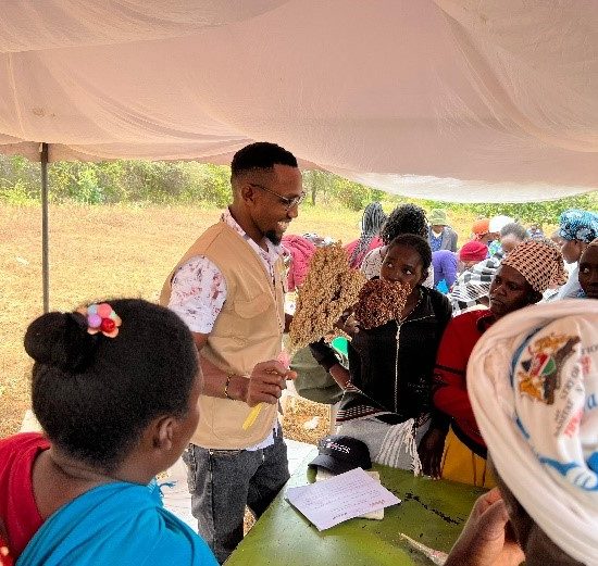 Sorghum Farmer Field Day in Kitui County